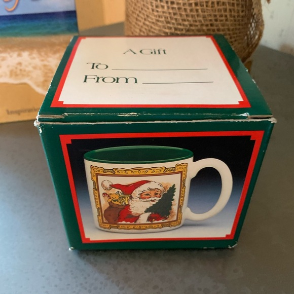 Vintage, SANTA CLAUSE coffee mug, NEW IN ORIGINAL BOX, Creative Concepts. - Picture 5 of 7